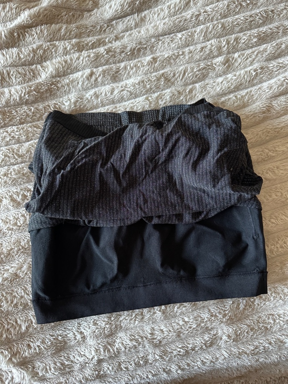 Black Ribbed Racerback Tank Top - Women - Picture 4 of 5